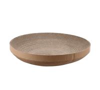 Lot de 18 recharges Rondes pour griffoirs pour Chat 38 1 cm en Carton ondulé pour Jeu Actif soulagement du Stress e