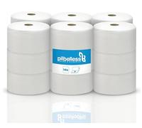 Lot de 18 Rouleaux de Papier Toilette Jumbo | Papier Toilette pour Distributeur 2-Plis, 100m/Rouleau