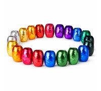 Lot de 18 rubans fronceurs de 20 m chacun - Ruban cadeau coloré et ruban à boucler - Ruban cadeau - Pour décorer et emballer des cadeaux - Noël et l'Avent