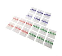 Lot de 18 solutions d'étalonnage de pH-mètre poudre tampon 4,01 6,86 9,18 Kit de test standard pour pH-mètres électroniques Précision de mesure de laboratoire