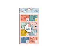 Lot De 18 Stickers Onglets Agenda Oh La La - Paris