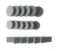 Lot de 18 tampons photosensibles de formes assorties 7 mm de profondeur pour une impression fiable sur papier et autres matériaux lisses