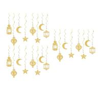 Lot de 18 tourbillons en papier à suspendre pour fenêtre de vacances et fêtes