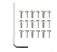Lot de 18 vis en acier pour couvercle inférieur NINEBOT G30, composants de rechange 10 x 4 mm