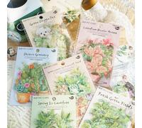 Lot de 180 autocollants décoratifs Scrapbook autocollants esthétiques Scrapbooking accessoires decoupage pour album journal canlendaire Bullet Journal DIY (vert)