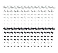 Lot de 180 boutons pression à coudre 8 mm/10 mm/12 mm/15 mm pour sac à main, jeans, vestes, vêtements, loisirs créatifs, gros boutons-pression en métal, boutons-pression et