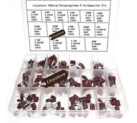 Lot de 180 condensateurs en polypropylène 400 V et 630 V CBB avec film en polypropylène métallisé, assortiment assorti, gamme 10 nF ~ 68 nF/0,01 uF ~ 0,068 uF Ltvystore