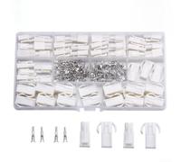 Lot de 180 connecteurs électriques de voiture avec bornes mâles femelles conçues pour des connexions électriques fiables et stables