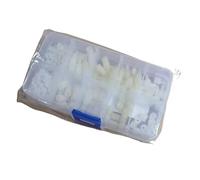 Lot de 180 entretoises hexagonales en nylon M2 M2.5 M3 for carte mère PCB, kit de vis et d'écrous d'espacement fixes en plastique(White colour,M2 Mix)