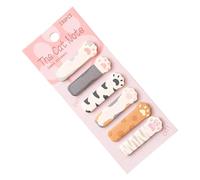 Lot de 180 feuilles de notes adhésives avec onglets de page et notes de dessin animé pour ordinateur portable