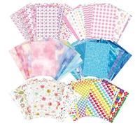 Lot de 180 feuilles de papier aquarelle vintage - 20 x 14 cm - Accessoire esthétique pour scrapbooking - Papier aquarelle pour journal intime, carnet de notes, album photo, calendrier, cartes