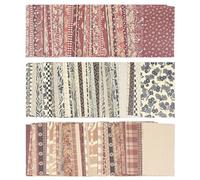 Lot de 180 feuilles de papier de scrapbooking vintage, accessoires de scrapbooking, papier de bricolage, origami, pour journal, album photo, calendrier, carnet, journal, décoration DIY (B)