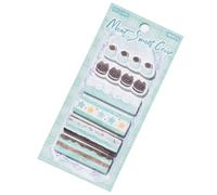 Lot de 180 feuilles d'étiquettes autocollantes sur le thème du dessert - Feuilles de notes adhésives pour cahier, planificateur, dossier, notes adhésives pour fournitures de bureau