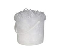 Lot de 1800 pièces élastiques à crinière en silicone Horze Premium Blanc TU