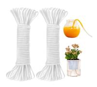 Lot de 18m d’arrosage Automatique-pour arroser soi-même, Pot de Fleurs, Bricolage, Vacances-Système d'arrosage Automatique-Système d'irrigation-Plante en Pot African Violet-Traitement Anti-Goutte