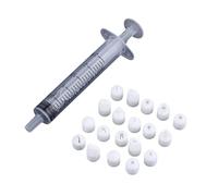 Lot de 19/21 mini buses pour poterie, argile, dessert, nourriture, jouet, crème au lait, argile à faire soi-même, gâteau, dessert, embout en céramique