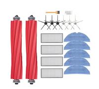 Lot de 19 brosses de rechange pour balai à franges Hepa compatibles avec Roborock S7 S70 T7S