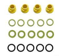 Lot de 19 joints de rechange en nylon pour machines de nettoyage 2 880001 0, convient pour nettoyeur haute pression, brosse et raccords de tuyaux