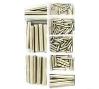 Lot de 194 chevilles solides en acier inoxydable 304 pour une fixation sécurisée sur les tailles M1,5 à M8