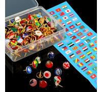 Lot de 194 punaises créatives pour Tableau d'affichage, Tableau d'affichage, Carte, Bureau