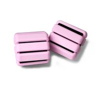 Lot De 2 (0,5 Kg Au Total, 250 G Chacun) Poids Réglables Pour Poignets Et Chevilles Yoga, Danse, Barre, Pilates, Cardio, Aérobic, Marche, Rose