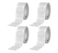 Lot de 2 000 autocollants ronds transparents, étiquettes de scellement de 20 mm, autocollants ronds transparents, étiquettes d'emballage de boîte cadeau.