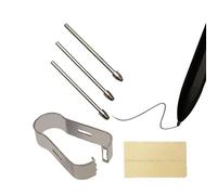 Lot de 2 + 1 pointes de stylet en titane pour Remarkable 2, pointes de stylo en métal de rechange pour tablette en papier Remarkable 2