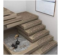 Lot de 2/15/28 marches d'escalier antidérapantes réutilisables pour escaliers en bois d'intérieur - Housses de sécurité pour enfants, personnes âgées, animaux domestiques, K, 65 x 24 + 3 cm (2 pièces)