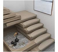 Lot de 2/15/28 marches d'escalier antidérapantes réutilisables pour escaliers en bois d'intérieur - Housses de sécurité pour enfants, personnes âgées, animaux domestiques, K, 65 x 24 + 3 cm (2 pièces)