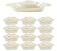 Lot de 2/20 semelles intérieures - Coussinets de talon pour chaussures de sport taille réglable - Coussin pour soulager la douleur - Autocollants de protection du talon (beige, 10 mm, 10 paires (20