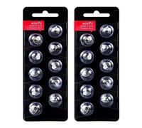 Lot de 2 / 20pcs Dômes pour Appareil Auditif pour Oticon, Dômes de Remplacement de 8mm en Silicone Adaptés pour Oticon MiniFit fournitures pour Aides Auditives (Noir)