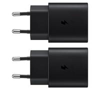Lot de 2 25W USB C Chargeur Mural Rapide pour Samsung Galaxy S26 S25 S24 | Galaxy S23 S22 S21 S20 Plus/Ultra, Z Fold 8/7, Z Flip 8/7, A57 A56 A55 A53 A37 A36 A35 A17 A16 A15 A05s Bloc Chargeur Prise