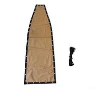 Lot de 2/3/4/6 pièces de rechange pour balancelle en textilène - Installation facile - Utilisation en extérieur et intérieur - Pour patio et jardin - Sans poches - 64 x 197 x 23 cm