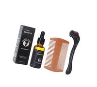Lot de 2/3/9 pièces d'entretien quotidien de barbe pour homme améliorant la douceur et hydratant Peigne à barbe Excellent mari petit ami