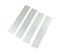 Lot de 2/4/10 connecteurs de rail solaire, profilés coulissants pour cadre en aluminium de 40 x 40 mm, fixation sécurisée, extension stable pour système de montage de panneau solaire (4 pièces)