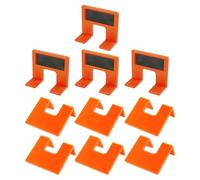 Lot de 2/4/6/10 charnières avec aimant à haute adhérence et échelle solide pour travaux du bois. Plaque