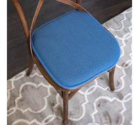 Lot de 2/4/6 coussins de chaise de salle à manger en mousse à mémoire de forme, lavables et antidérapants, confortables pour la cuisine et la décoration de la maison