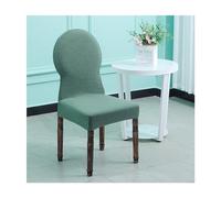 Lot de 2 4 6 Housses de Chaise à Dossier Rond Extensibles pour Salle à Manger Housse de Chaise à Coque Housse de Chaise de Bureau Moderne Lavable Housse de Chaise de Salle à Manger Amovible M 4 Pièces