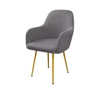 Lot de 2, 4, 6 housses de chaise de salle à manger imperméables et extensibles, parfaites pour la protection des meubles de salle à manger - Gris foncé