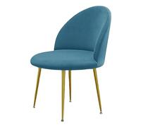 Lot de 2/4/6 housses de chaise élégantes en velours pour salle à manger et bureau, dossier rond extensible et lavable, protection parfaite des meubles et mise à niveau du style (A1)