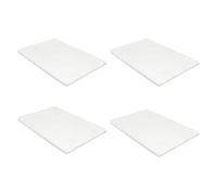 Lot de 2/4/6 pièces de laine céramique pour foyer de table portable pour prolonger la durée de combustion. Mèche en céramique éponge pour cheminées au bioéthanol
