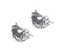 Lot de 2/4 broches en forme de tête de cheval en alliage léger pour un usage quotidien et pour offrir des broches multicolores, One Size, Comme décrit