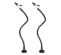 Lot de 2/4 colliers de cygne flexibles en métal avec pinces crocodiles pour aider les mains, outil troisième main, outils électroniques automobiles, bijoux, artisanat