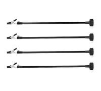 Lot de 2/4 colliers de cygne flexibles en métal avec pinces crocodiles pour aider les mains, outil troisième main, outils électroniques automobiles, bijoux, artisanat