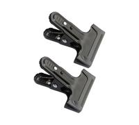 Lot de 2/4 colliers de support de fond en métal pour studio photo - Accessoires de photographie - Colliers de fond pour tenir debout