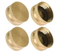 Lot de 2/4 embouts filetés mâles en laiton pour tuyau d'arrosage de jardin, raccords de tuyau d'eau de 1,9 cm