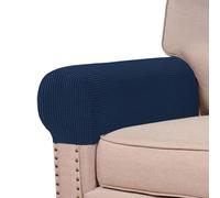 Lot de 2/4 housses d'accoudoirs, élastiques pour fauteuils, antidérapant, protection pour canapé, universel couvre-accoudoir