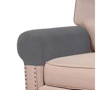 Lot de 2/4 Housses d'Accoudoirs Élastiques pour Fauteuils et Canapé - Antidérapant, Protection Universelle pour Meubles de Chaises