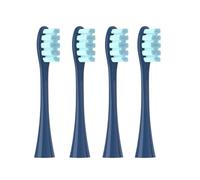 Lot de 2, 4 ou 6 têtes rechange souples, compatibles avec les brosses à dents bleues Oclean X/X PRO/Z1/F1(4PCSBlue)