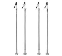 Lot de 2/4 pinces flexibles pour support de carte de circuit imprimé, bras en métal à souder pour technicien